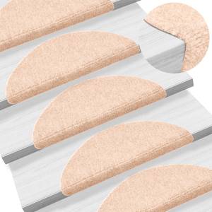 Tapis d'escalier (lot de 15) 3007455_3 Beige