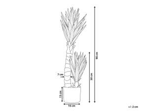 Plante artificielle YUCCA 16 x 90 x 16 cm