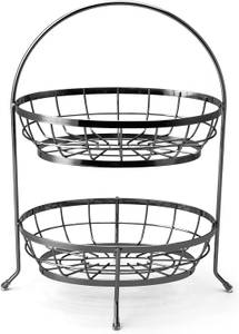 Obst-Etagere EW-OK-1418S Schwarz