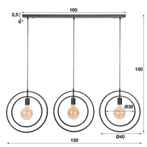 Pendelleuchte G-force 130 x 30 cm