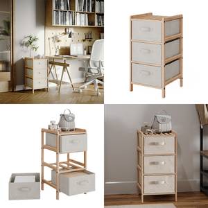 Kommode Bruno 49381 Beige - Holz