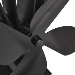 Ventilateur de four sans courant noir Noir - Métal - 19 x 26 x 12 cm