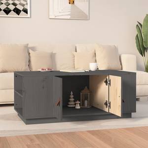 Couchtisch D731 Grau - Massivholz - 50 x 41 x 100 cm