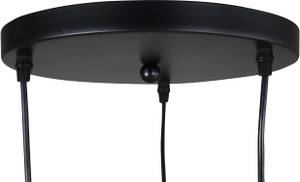 Lampe à suspension Elda Noir - Métal - 40 x 144 x 40 cm