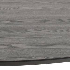Table à manger Ibiz Noir - En partie en bois massif - 110 x 74 x 110 cm