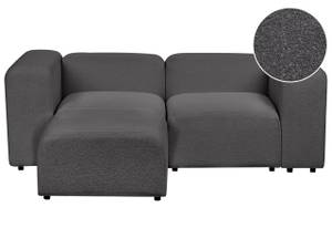 2-Sitzer Sofa FALSTERBO Dunkelgrau - Grau - Naturfaser