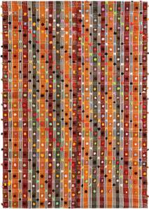 Teppich Jajim CXLVII Orange - Textil - 148 x 1 x 214 cm