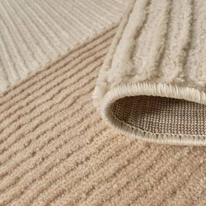 Tapis salon LUNKIN 5 Beige - Matière plastique - 120 x 11 x 160 cm