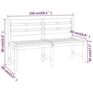 Garten Essgruppe 3028916-5 (4-teilig) 90 x 180 cm