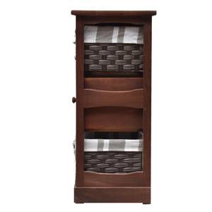 Armoire polyvalente Cicely Marron - Bois massif - 30 x 69 x 69 cm