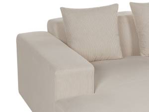 Ecksofa LUNGO Beige - Naturfaser - 285 x 62 x 160 cm