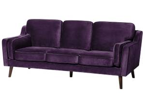 3-Sitzer Sofa LOKKA Eiche Dunkel - Violett