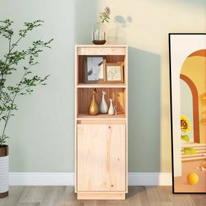 Highboard DE7269 Beige - Massivholz - 34 x 110 x 37 cm