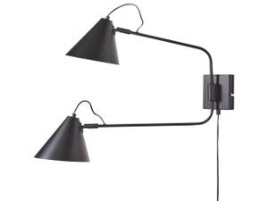 Lampe murale MANDIRI Noir - Métal - 42 x 45 x 42 cm