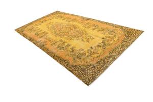 Tapis Ultra Vintage DXXIX Jaune - Textile - 155 x 1 x 292 cm