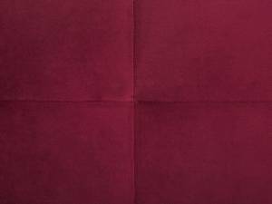 3-Sitzer Sofa FREDERICA Gold - Rot - Textil - 200 x 77 x 80 cm