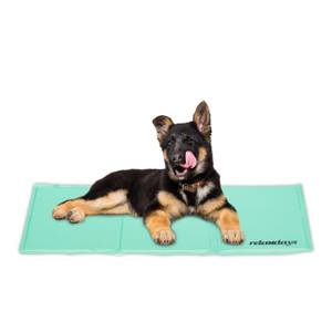 Tapis rafraîchissant azur pour chien 90 x 50 cm