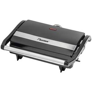 Panini-Grill Schwarz - Kunststoff - 24 x 9 x 27 cm