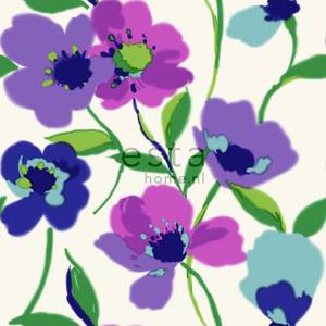 Tapete Mohnblumen 7033 Violett