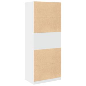 Kleiderschrank 298537-1 Weiß - Breite: 80 cm