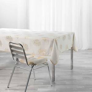 Nappe rectangulaire Sunny Gold Doré - Textile - 145 x 240 x 240 cm