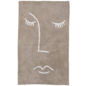 Tapis de bain 50x80cm Gris - Textile - 50 x 2 x 80 cm