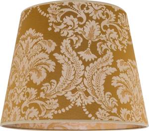 Lampenschirm WILLOW Gold - Textil - 38 x 30 x 38 cm