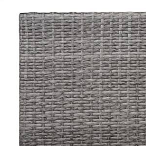 Poly-Rattan 2er Sofa G16 (2er Set) Grau - Kunststoff - Polyrattan - 119 x 85 x 69 cm