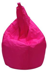 Einfarbiger Sitzsack Violett - Holzwerkstoff - 80 x 137 x 80 cm