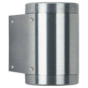 Wandleuchte A-142720 Silber - Metall - 7 x 17 x 7 cm