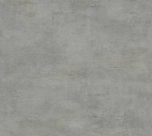 Betonoptik Tapete Dunkelgrau Grau - Kunststoff - Textil - 53 x 1005 x 1 cm