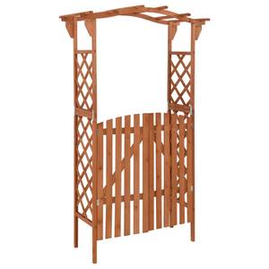 Pergola Braun - Massivholz - Holzart/Dekor - 40 x 204 x 116 cm