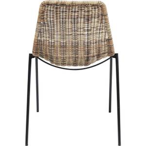 Stuhl Tansania Braun - Kunststoff - 54 x 82 x 56 cm