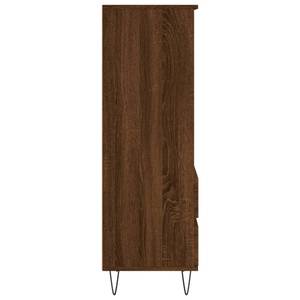 Highboard DE5971 Eiche Schwarzbraun Dekor