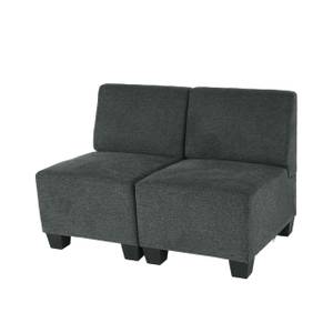 Modular 2-Sitzer Sofa Moncalieri Anthrazit