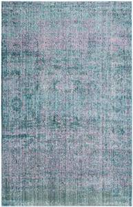 Teppich Lulu Vintage Multicolor - Violett - 90 x 150 cm