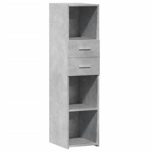 Highboard DE7745 Grau - Holzwerkstoff - 43 x 124 x 30 cm