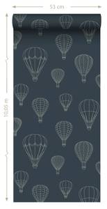 Tapete Luftballons 7449 Blau