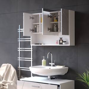 Armoire de toilette Irma 39450 Blanc brillant