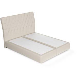 Boxspringbett Colle Beige - Breite: 180 cm