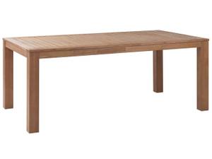 Table de salle à manger MONSANO Marron - Bois massif - 190 x 76 x 105 cm