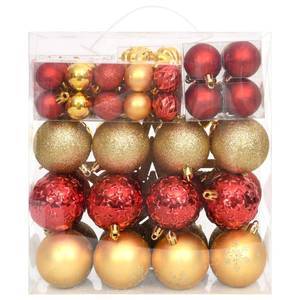 Weihnachtskugel-Set (70-teilig) 3028561 Gold - Rot