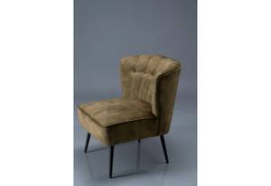 Fauteuil  Sari Vert - Textile - 76 x 80 x 65 cm