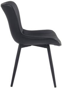 chaise salle à manger Brady Noir - Cuir synthétique