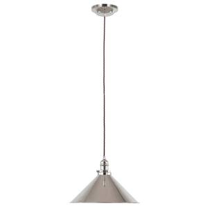 Lustre suspension ISMENE Gris métallisé - Argenté - Hauteur : 200 cm