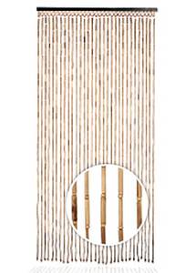 Vorhang BAMBOO Braun - Bambus - 90 x 200 x 2 cm