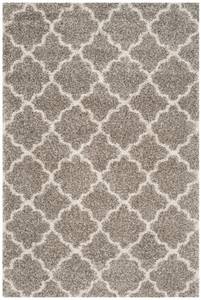 Innenteppich Coco HUDSON SHAG Beige - Grau - 155 x 230 cm