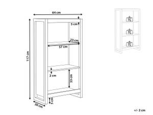 Bibliothèque JOHNSON Hauteur : 117 cm