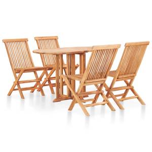 Gartenmöbel Set Braun - Massivholz - Holzart/Dekor - 70 x 75 x 120 cm