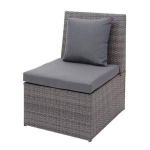 Poly-Rattan Sessel G16 Grau - Polyrattan - 60 x 85 x 70 cm